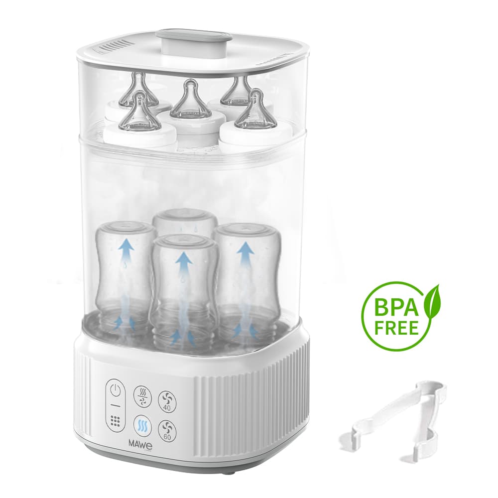 Esterilizador De Biberones 3 en 1 Mawe By Gadnic Secador Para 5 Mamaderas  Outlet