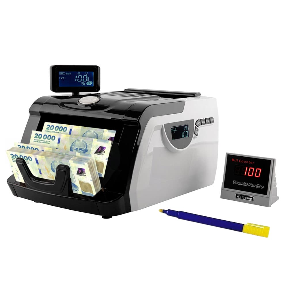 Contadora De Billetes Gadnic Detector Falsos Display Led Outlet