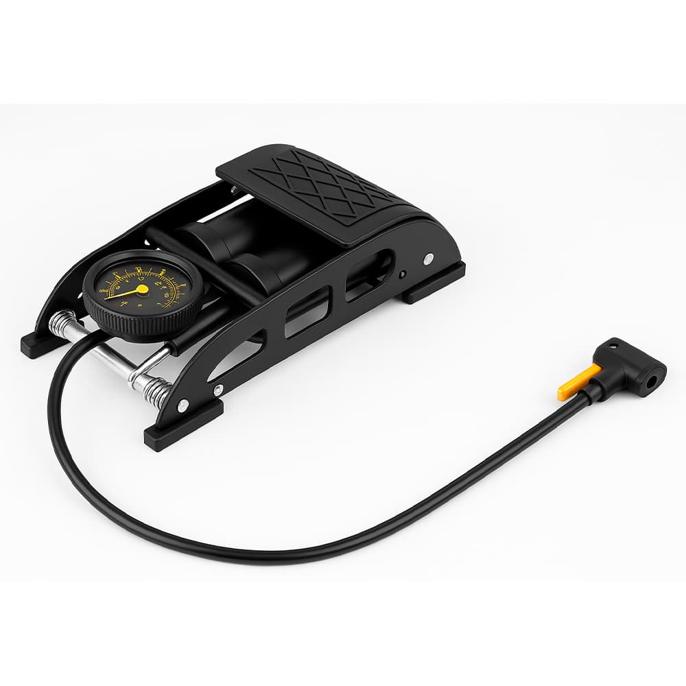 Inflador De Pie Gadnic Bomba De Aire Universal De Bicicleta  Outlet
