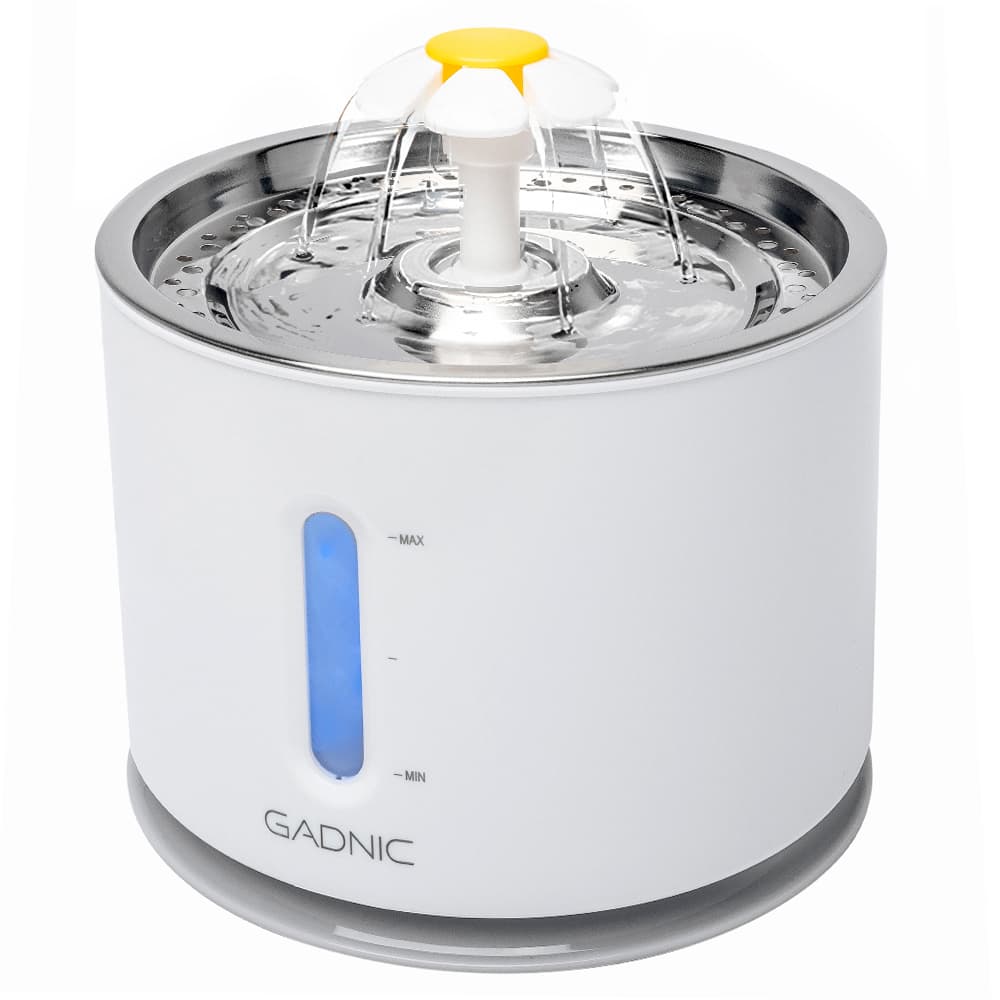 Fuente De Agua Recirculante Gadnic Para Perros Y Gatos Acero Inoxidable 24L  Usado