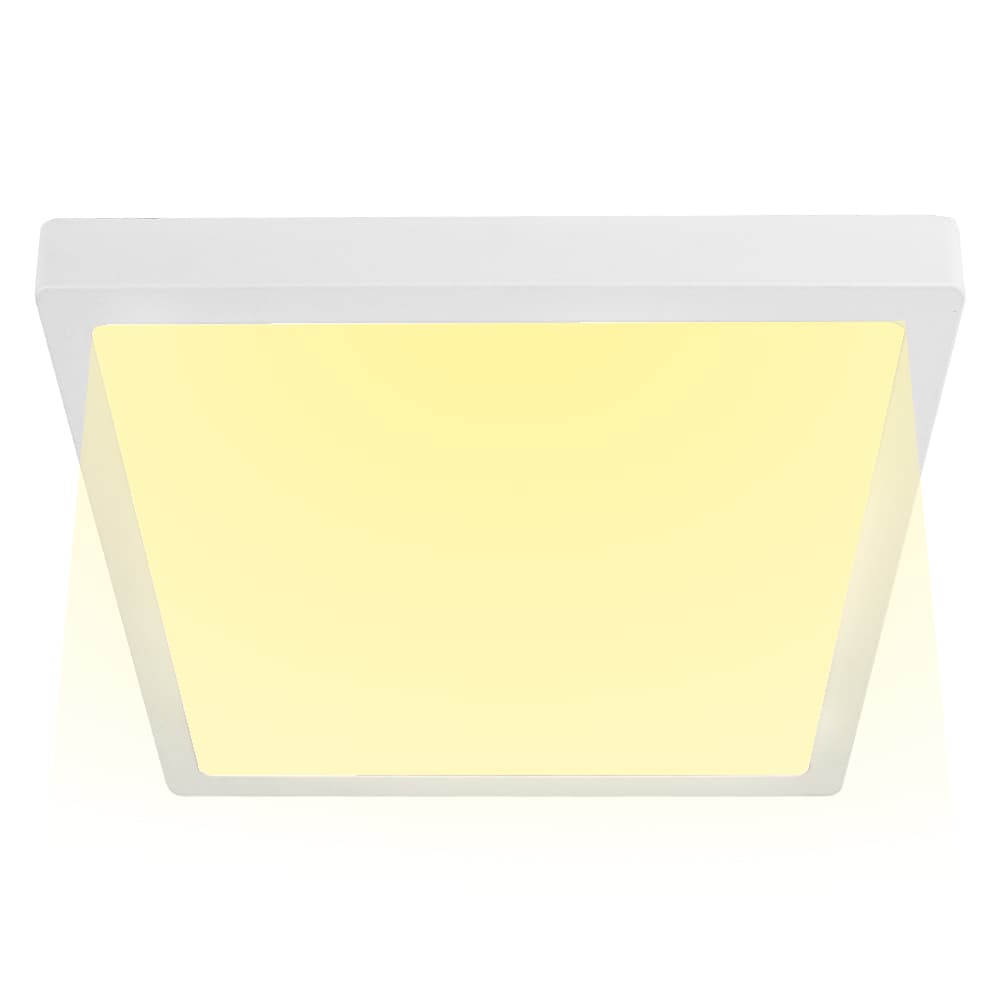 Plafon Lampara techo Led Gadnic PNL18 Cuadrado CalidoFrio 3000K6000K Cuadrado 18W 