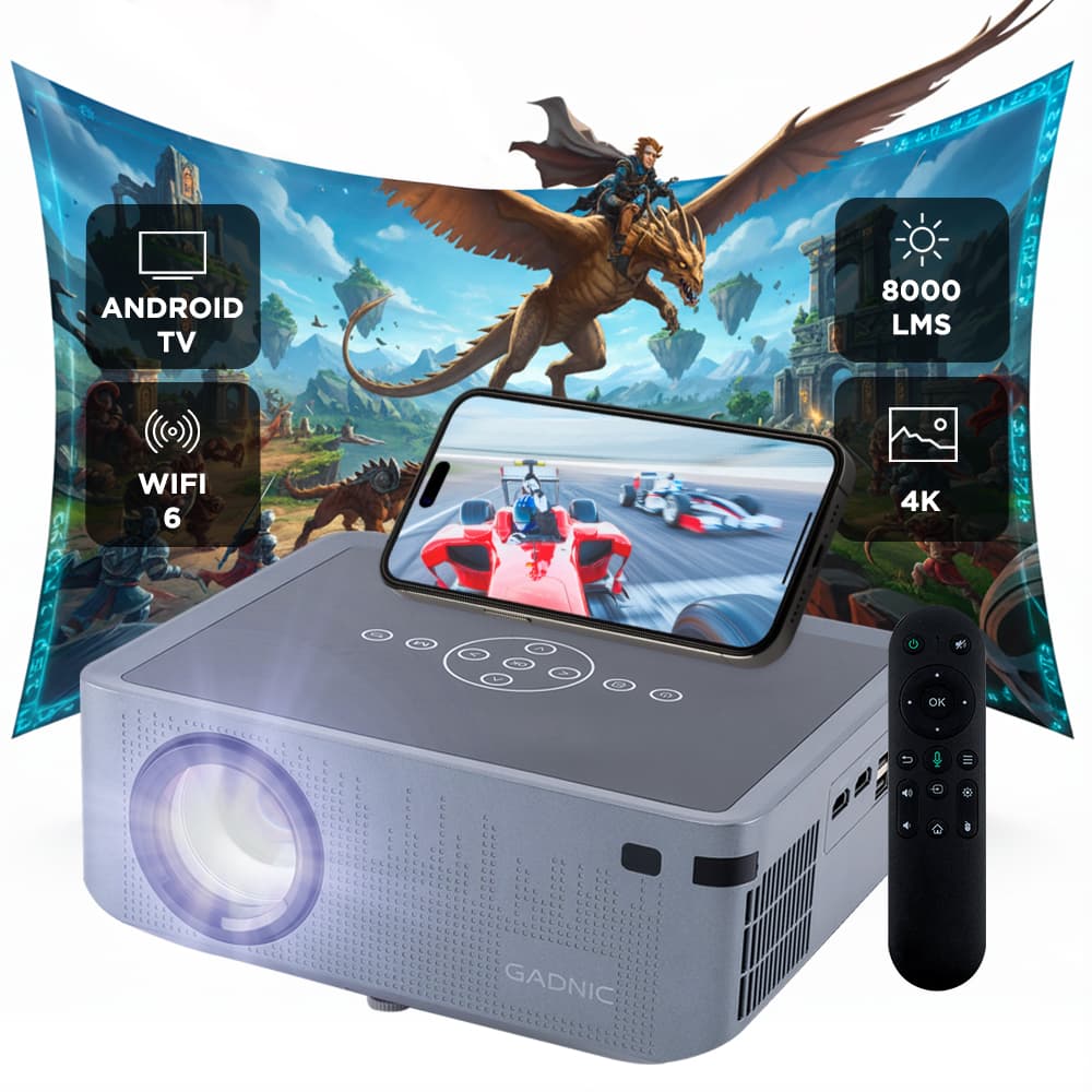 Proyector Gadnic Full HD 1080p Outlet
