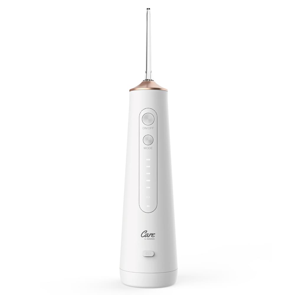 Irrigador Bucal Eléctrico Gadnic Con 6 Puntas Intercambiables Blanqueador Presión Regulable