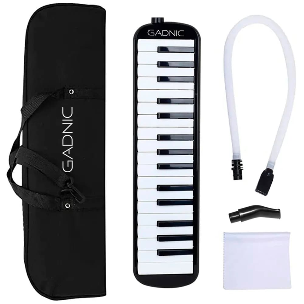 Flauta Melódica Gadnic Piano 32 Teclas Accesorios Outlet