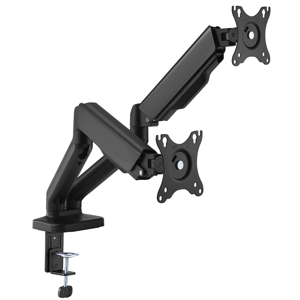Brazo De Monitor Dual Gadnic Soporte Con Resorte Mecánico Usado